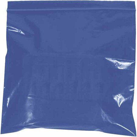 OFFICESPACE 9 x 12 in. - 2 Mil Blue Reclosable Poly Bags, 1000PK OF2822820